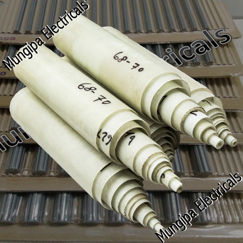 Epoxy glass fibre tubes (FRP)